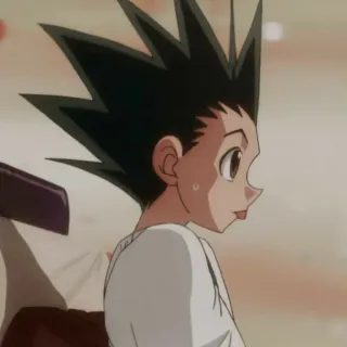 🍺 f2b55ee5 Gon Freecss Hunter x Hunter anime, boy, cartoon, gon, hunter x hunter, character telegram sticker