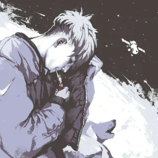 Anime《Cigarette》🚬 @anime_fanss telegram stickers