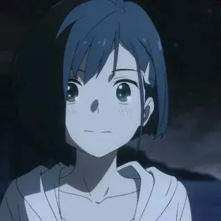 ✨ 1064b227 Ichigo Darling in the Franxx Аниме, Персонаж, Ичиго, Darling in the Franxx, Девушка, Подросток telegram sticker