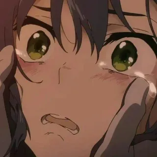 ✨ 74d50d0e Аниме, Плачущий, Грустный, Эмоция, Слезы, Манга telegram sticker