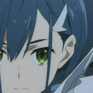 ✨ 8743939e Ichigo Darling in the Franxx Аниме, Персонаж, Ичиго, Darling in the Franxx telegram sticker