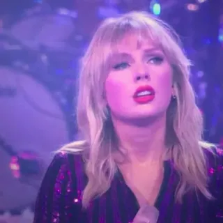 ☄ f89f797f Taylor Swift zanger, muzikant, popster, artiest, beroemdheid telegram sticker