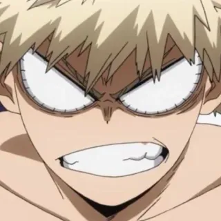 Bakugo{ @my_hero_academiaaa} whatsapp stickers