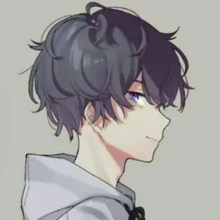 😏 01fa980f Anime, Ragazzo Anime, Arte Digitale, Personaggio, Ritratto telegram sticker