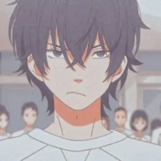 😕 f4d66c34 Anime, Maschio, Ragazzo, Cartoni animati telegram sticker