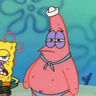 🍔 3cce8a1b Patrick Star SpongeBob SquarePants Patrick Star, Spongebob, Cartoon, Nickelodeon, Seemann, Seestern, Marine whatsapp sticker