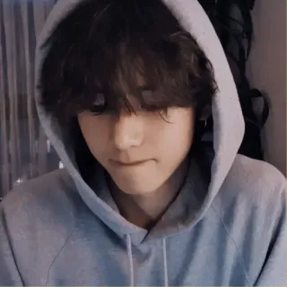 🐚 35d6f311 person, hoodie, portrait, young adult, casual telegram sticker