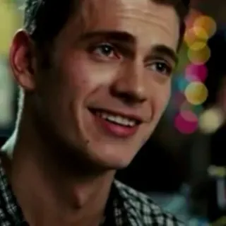 ⛓ 6336b81a Anakin Skywalker Star Wars อนาคิน สกายวอล์คเกอร์, เฮย์เดน คริสเตนเซน, สตาร์ วอร์ส, เจได, ยิ้ม, ภาพเหมือน telegram sticker