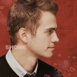 ⛓ c10df49e SHONE คน, ภาพเหมือน, หัวใจ, ภาพซ้อน telegram sticker