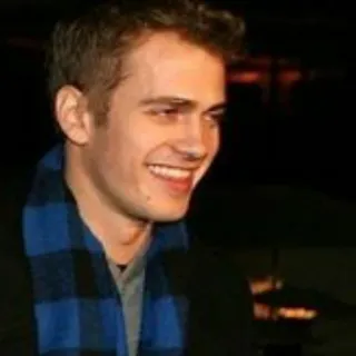 ⛓ ef63b9c2 Hayden Christensen นักแสดง, คนดัง, ผู้ชาย, ยิ้ม telegram sticker