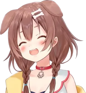 😊 dd3985c7 Inugami Korone Hololive อนิเมะ, VTuber, หมา, คาวาอิ, น่ารัก, Hololive, อินุงามิ โคโรเนะ telegram sticker