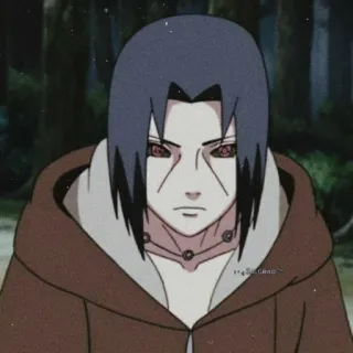 👁 4523980b Itachi Uchiha Naruto 애니메이션, 만화, 우치하, 이타치, 닌자 telegram sticker