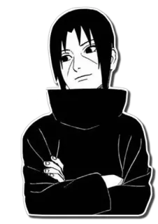 🎧 5deb734d Itachi Uchiha Naruto อนิเมะ, มังงะ, อุจิวะ, อิทาจิ, นารูโตะ, นินจา telegram sticker