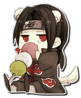 🎧 687c0f35 Itachi Uchiha Naruto อิทาจิ, อุจิวะ, นารูโตะ, อนิเมะ, มังงะ, จิบิ, น่ารัก, ดังโงะ telegram sticker