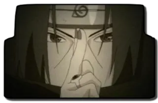 🎧 a09a48fe Itachi Uchiha Naruto อนิเมะ, นารูโตะ, อิทาจิ, อุจิวะ, นินจา telegram sticker