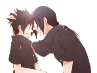 🎧 adb8debe Sasuke Naruto อนิเมะ, การ์ตูน, กอด, พี่น้อง, ความรัก, นารูโตะ, ซาสึเกะ telegram sticker