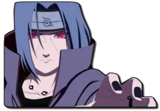 🎧 f712ebcc Itachi Naruto อิทาจิ, นารูโตะ, อนิเมะ, มังงะ, นินจา, อุจิวะ telegram sticker