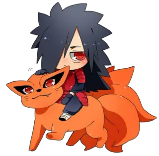🥺 5baa3453 Madara Uchiha Naruto anime, manga, uchiha, kurama, ninja telegram sticker