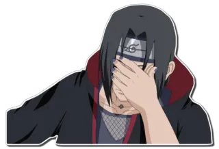 😫 476fa644 Itachi Uchiha Naruto Anime, Ninja, Uchiha, Itachi, Naruto telegram sticker