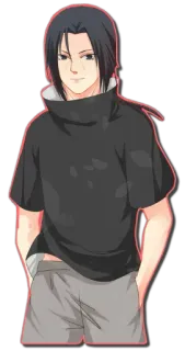 🙂 9c14807e Itachi Uchiha Naruto Anime, Uchiha, Ninja, Manga telegram sticker