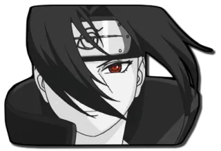😶 aea6538f Itachi Uchiha Naruto Anime, Ninja, Uchiha, Mangekyo, Sharingan telegram sticker