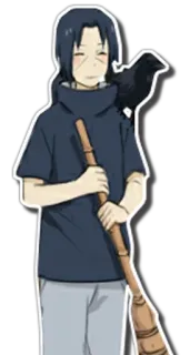 ☺️ d138c197 Itachi Uchiha Naruto Anime, Manga, Uchiha, Itachi, Ninja telegram sticker