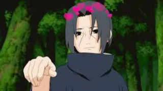 🖤 38fc4587 Itachi Naruto anime, itachi, uchiha, sharingan, ninja telegram sticker