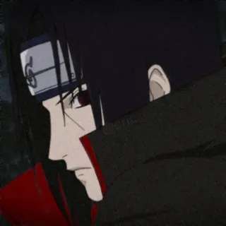 🌿 54e01b8a Itachi Uchiha Naruto Anime, Ninja, Sharingan, Uchiha, Itachi telegram sticker