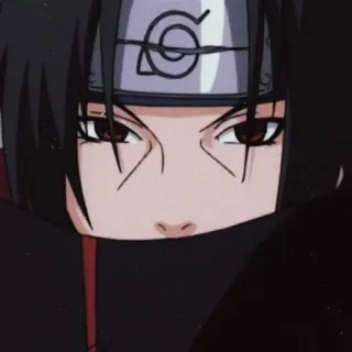 🌿 5b31f261 Itachi Uchiha Naruto Anime, Manga, Ninja, Sharingan, Uchiha, Itachi telegram sticker