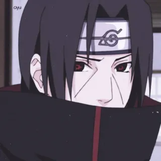 🌿 730e1943 Itachi Uchiha Naruto Anime, Ninja, Manga, Sharingan, Uchiha, Itachi telegram sticker