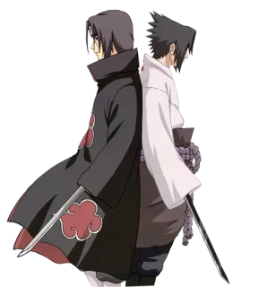 🏮 15c9464b Itachi Naruto Аниме, Ниндзя, Меч, Братья, Учиха, Саске, Итачи whatsapp sticker