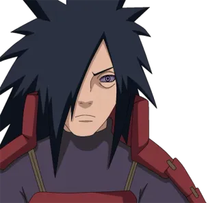 👹 1de88b7b Madara Uchiha Naruto Аниме, Манга, Учиха, Мадара, Шаринган whatsapp sticker