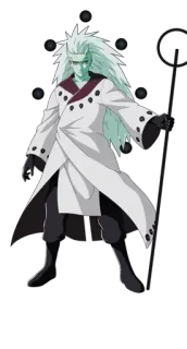 🌕 3e6538d5 Madara Uchiha Naruto Аниме, Ниндзя, Злодей, Учиха, Мадара whatsapp sticker