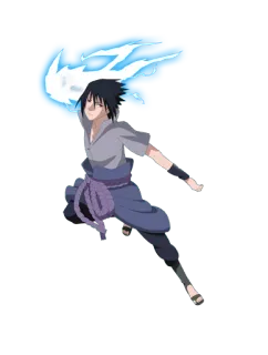 🐦 4339535f Sasuke Naruto Аниме, Саске, Ниндзя, Молния, Манга whatsapp sticker