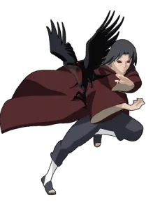 🐦 568562cb Itachi Uchiha Naruto Аниме, Ниндзя, Итачи, Учиха, Манга, Бои whatsapp sticker