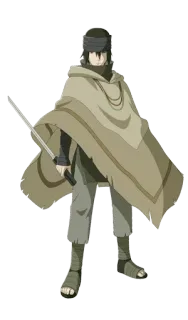 🌙 6983d62f Sasuke Uchiha Naruto Аниме, Меч, Ниндзя, Манга, Учиха whatsapp sticker