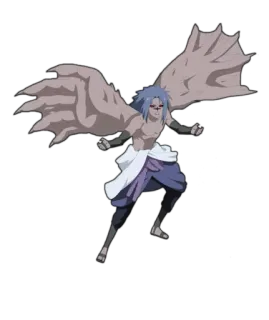 💢 b62f6995 Sasuke Uchiha Naruto Аниме, Крылья, Ниндзя, Манга, Саске, Учиха whatsapp sticker