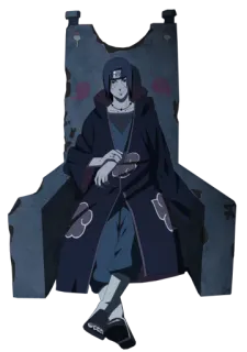 🍂 ce472500 Itachi Uchiha Naruto Аниме, Манга, Учиха, Итачи, Злодей, Акацуки whatsapp sticker