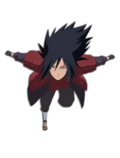👹 ddcb1011 Madara Uchiha Naruto Аниме, Ниндзя, Учиха, Мадара, Шаринган whatsapp sticker