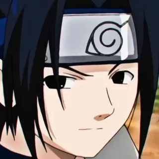 🍚 241ca6ad Sasuke Naruto Аниме, Манга, Ниндзя, Саске, Наруто, Персонаж, Японский telegram sticker