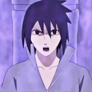 🍚 b8354aca Sasuke Naruto Аниме, Саске, Манга, Учиха, Ниндзя telegram sticker