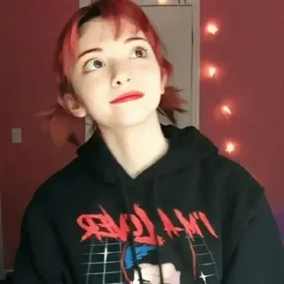 🏩 539eaf8b I'M OVER IT hoodie, portrait, fashion, casual wear telegram sticker