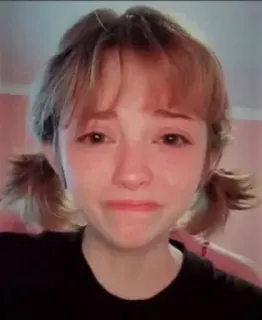 🏩 60148b78 sad, crying, tears, emotional, upset, distressed, female telegram sticker