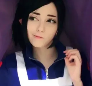 🏩 e6a887a7 cosplay, anime, girl, portrait, costume telegram sticker