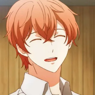 🖇 1eae33b7 Mafuyu Sato Given アニメ, ギヴン, 佐藤真冬, キャラクター, ポートレート, 笑顔 telegram sticker