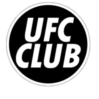 UFC CLUB whatsapp stickers