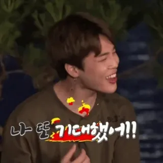 🍾 aee51d0a 나 또 기대했어!! korea, orang, harapan, kekecewaan telegram sticker