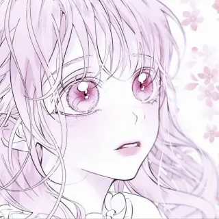 ☁️ 412a3354 Anime, Gadis, Pink, Imut, Ilustrasi, Manga whatsapp sticker