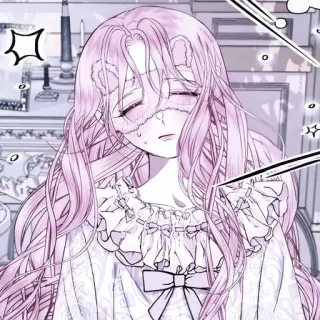 🍚 4c712309 tidur, gadis, anime, manga, pakaian tidur whatsapp sticker