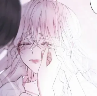 🥡 63b5dbd9 Anime, Manga, Sedih, Menangis, Gadis, Ilustrasi whatsapp sticker